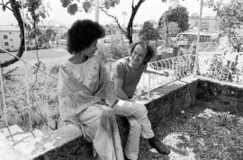 Simone et André Schwarz-Bart à Lausanne dans les années 70 ©Grasset/Getty/Sophie Bassouls